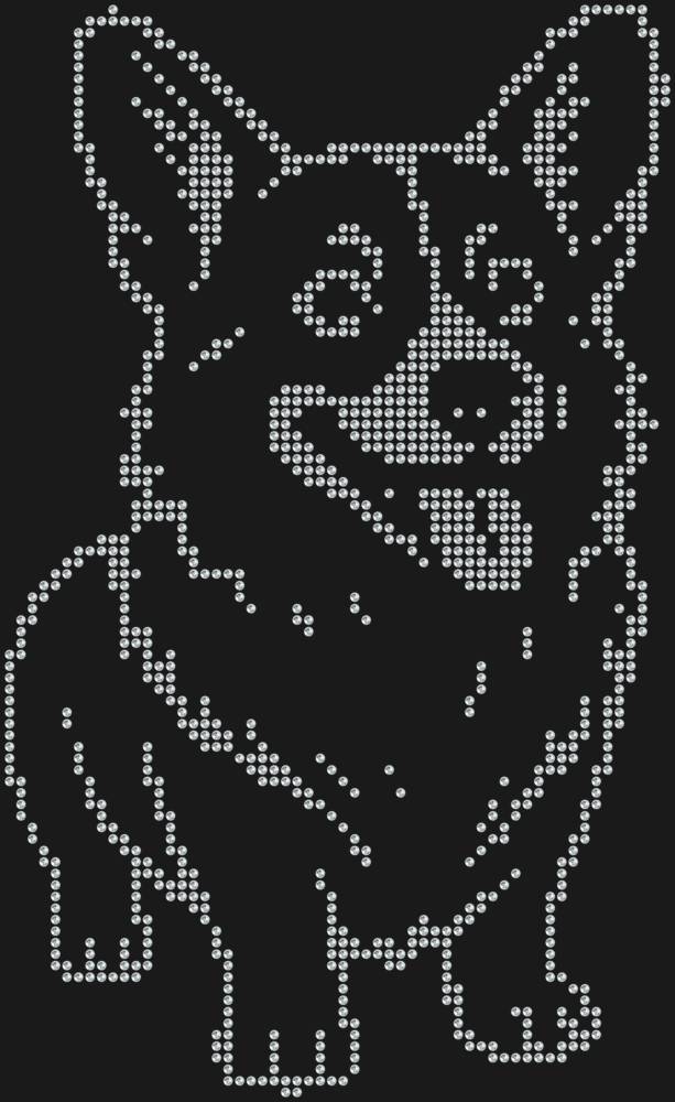 Трафарет Корги — RHT_CORGI1_SS20_CRYSTAL_CLEAR