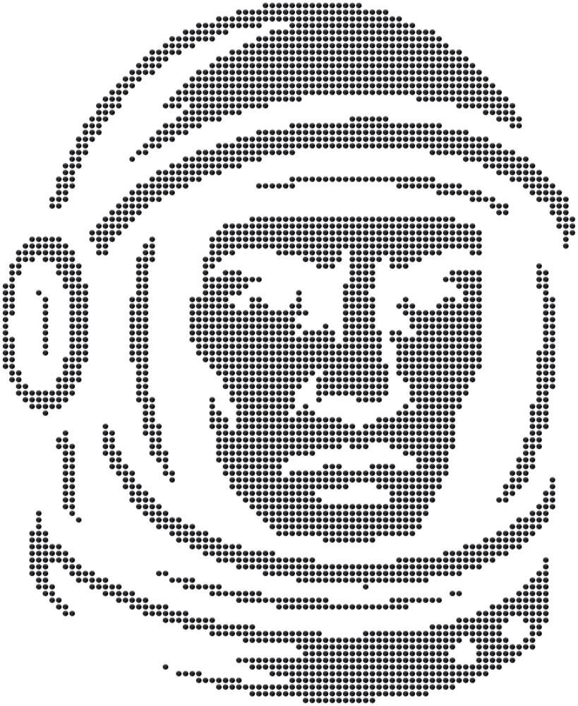 Трафарет Космонавт — RHT_COSMONAUT1_SS16_JET_BLACK
