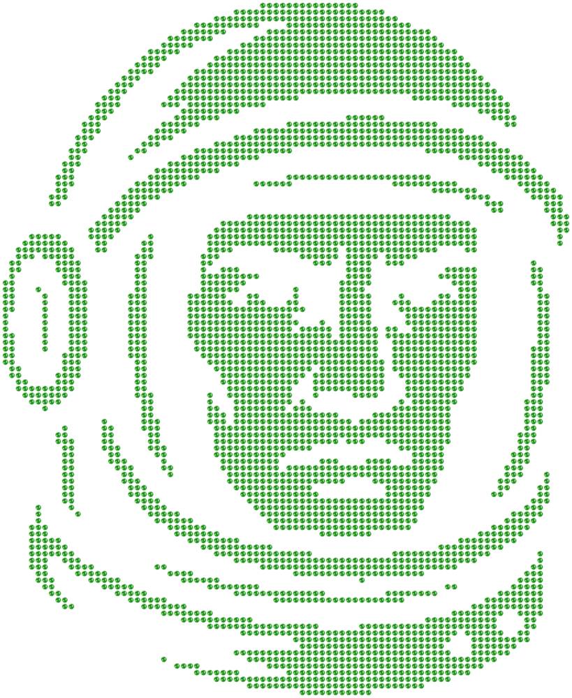 Трафарет Космонавт — RHT_COSMONAUT1_SS16_LT_PERIDOT