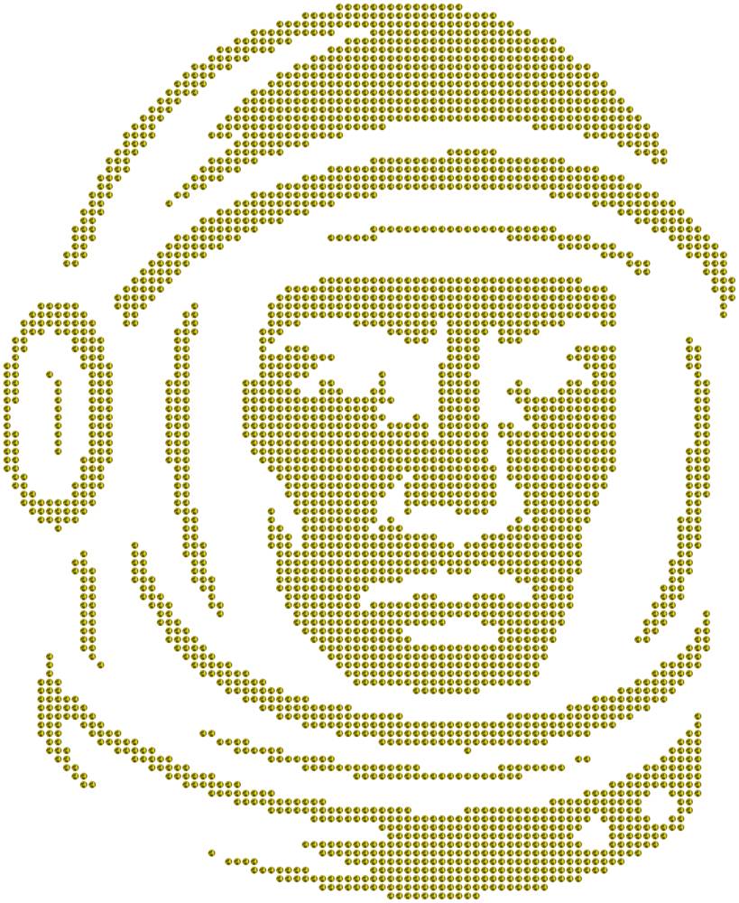Трафарет Космонавт — RHT_COSMONAUT1_SS16_OLIVE