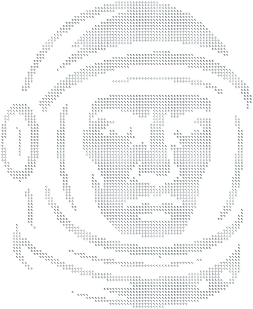Трафарет Космонавт — RHT_COSMONAUT1_SS6_CRYSTAL_CLEAR