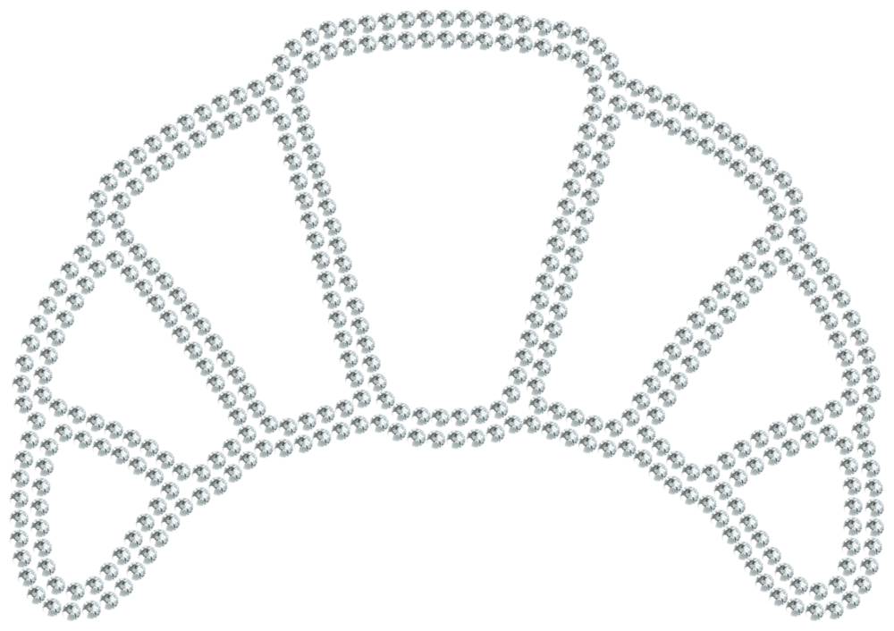 Трафарет Круассан — RHT_CROISSANT1_SS12_CRYSTAL_CLEAR