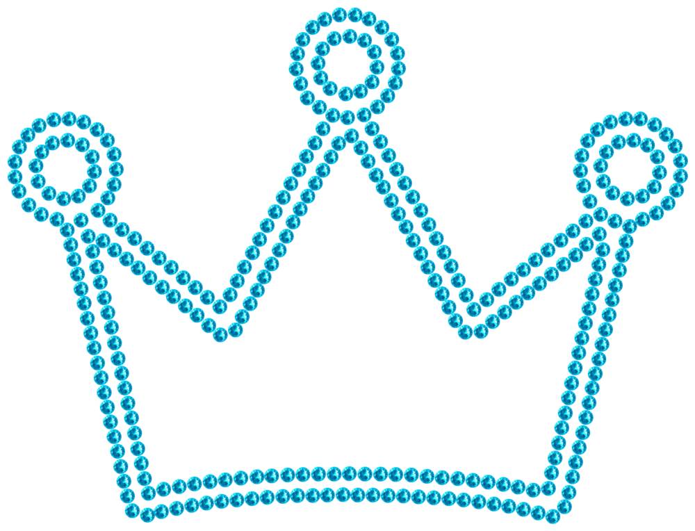 Трафарет Корона — RHT_CROWN1_SS10_AQUAMARINE