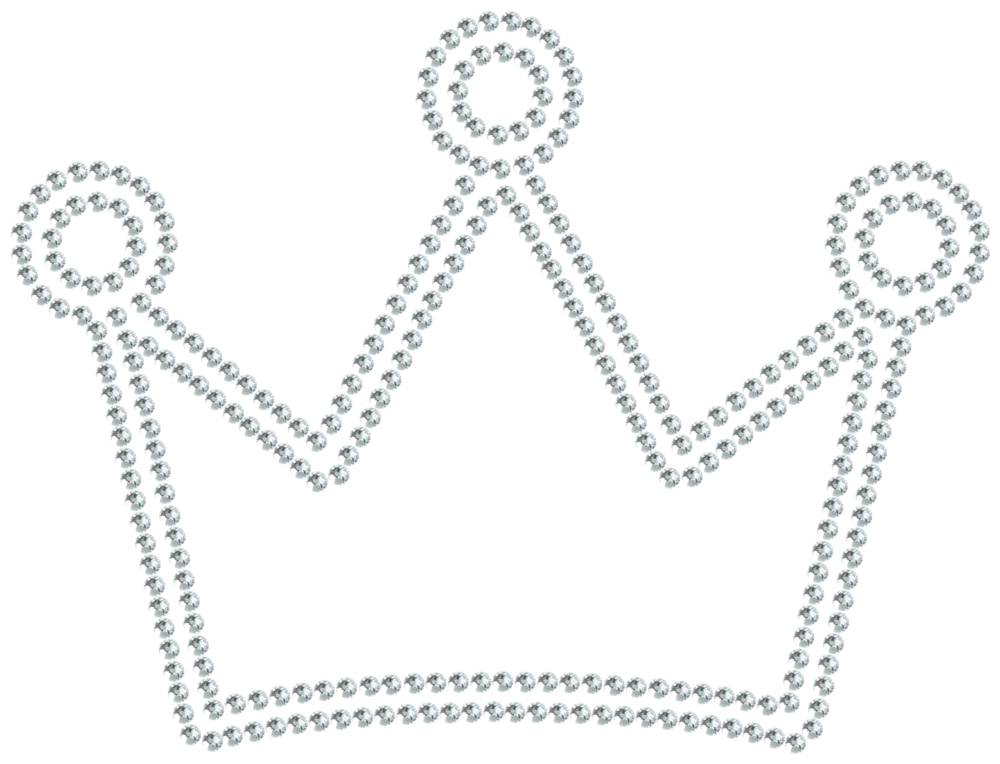 Трафарет Корона — RHT_CROWN1_SS10_CRYSTAL_CLEAR