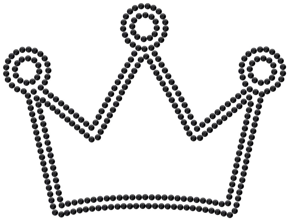 Трафарет Корона — RHT_CROWN1_SS10_JET_BLACK