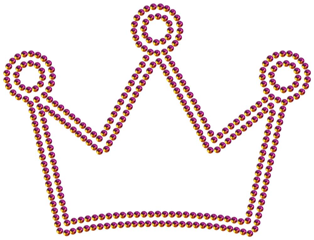 Трафарет Корона — RHT_CROWN1_SS10_RAINBOW