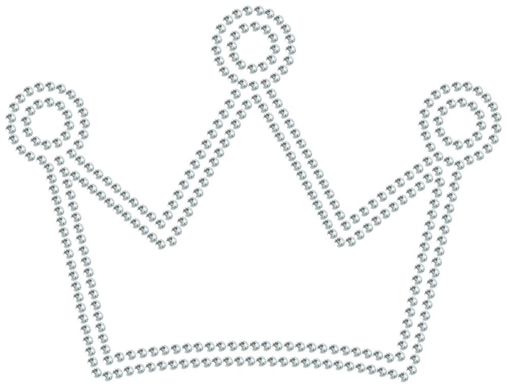 Трафарет Корона — RHT_CROWN1_SS16_CRYSTAL_CLEAR