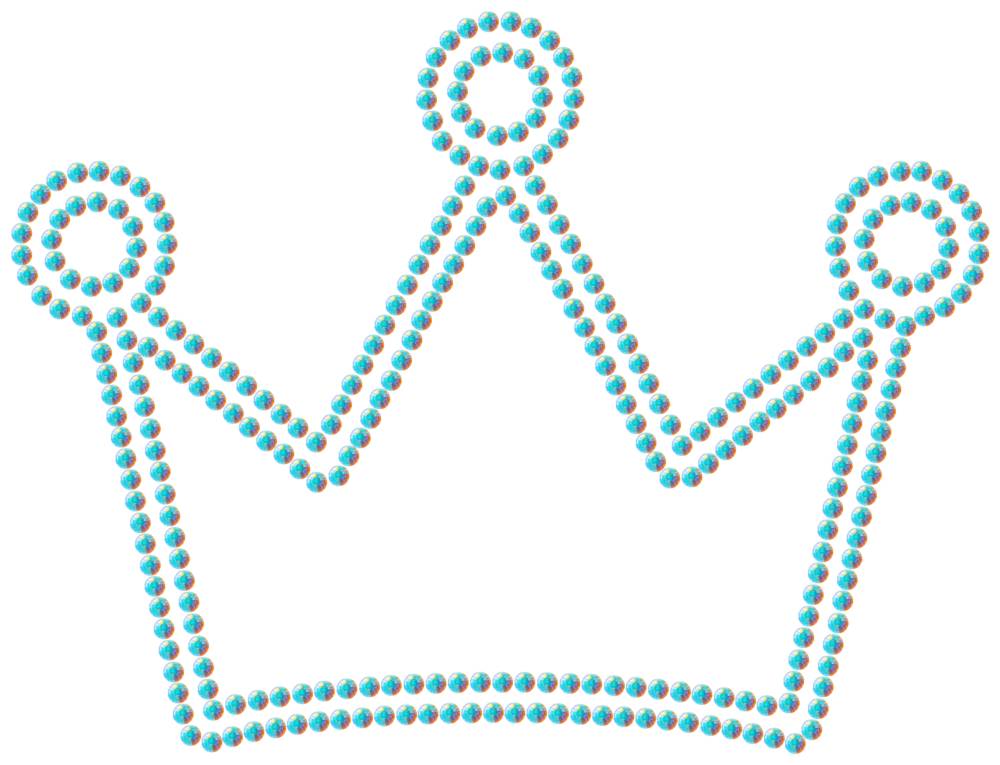 Трафарет Корона — RHT_CROWN1_SS20_CRYSTAL_AB_DMC