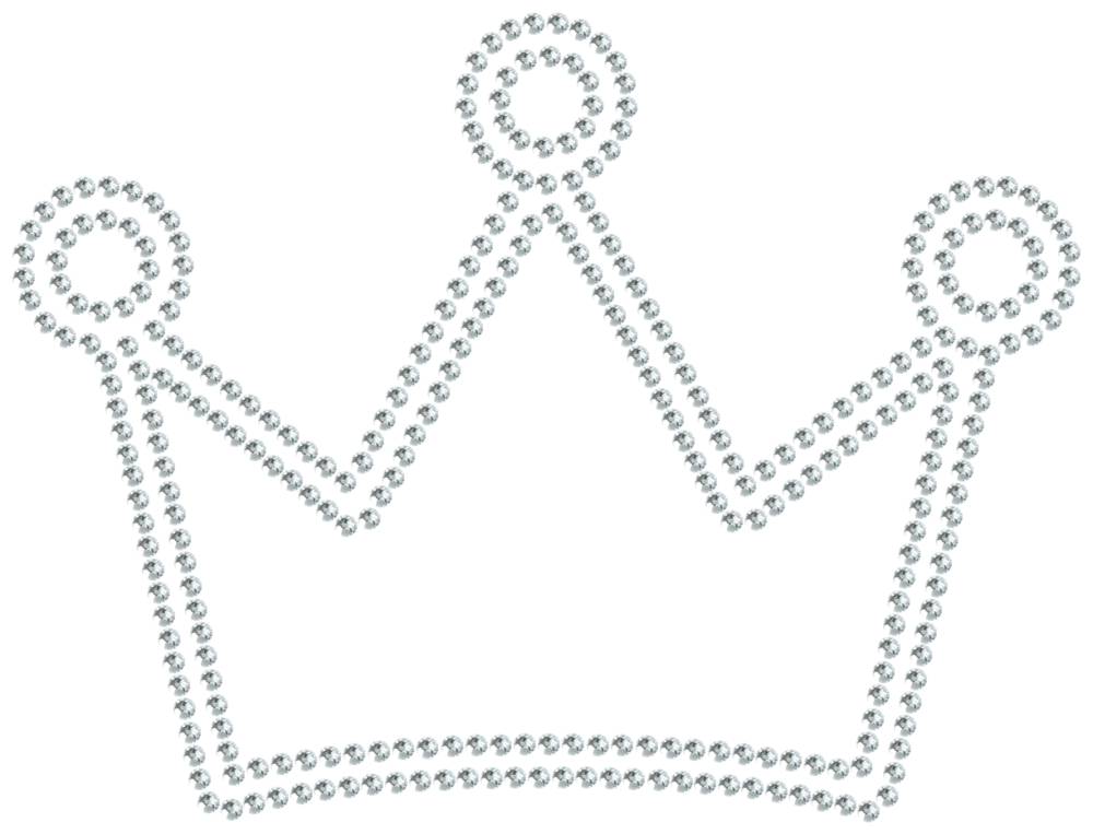 Трафарет Корона — RHT_CROWN1_SS6_CRYSTAL_CLEAR