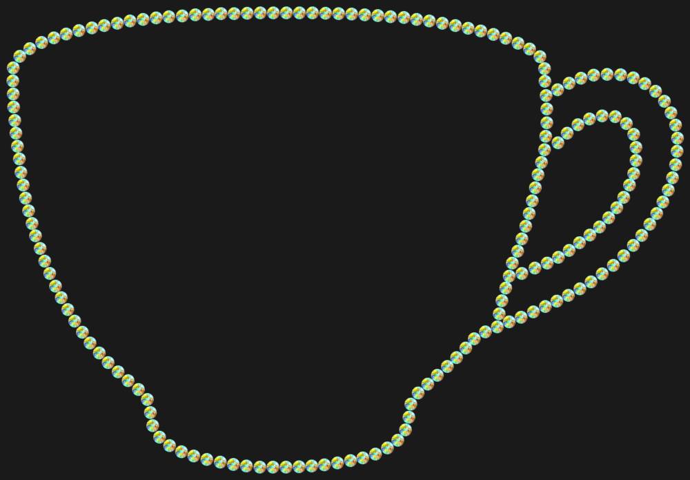 Трафарет Чашка — RHT_CUP1_SS10_CRYSTAL_AB