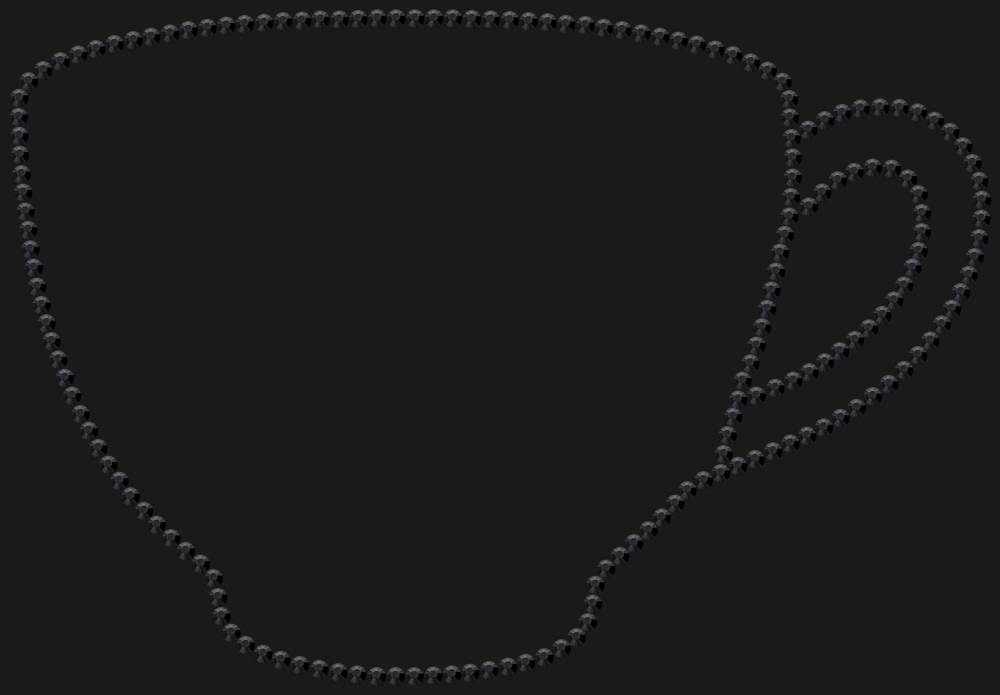 Трафарет Чашка — RHT_CUP1_SS10_JET_BLACK