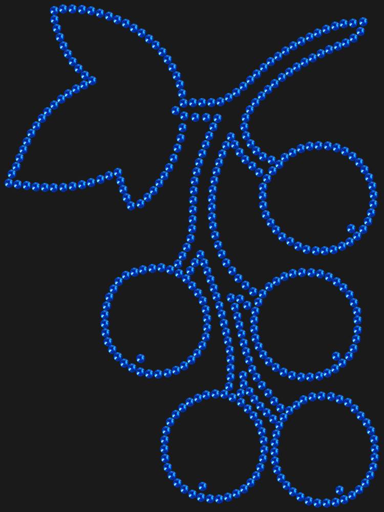 Трафарет Смородина — RHT_CURRANT1_SS10_SAPPHIRE