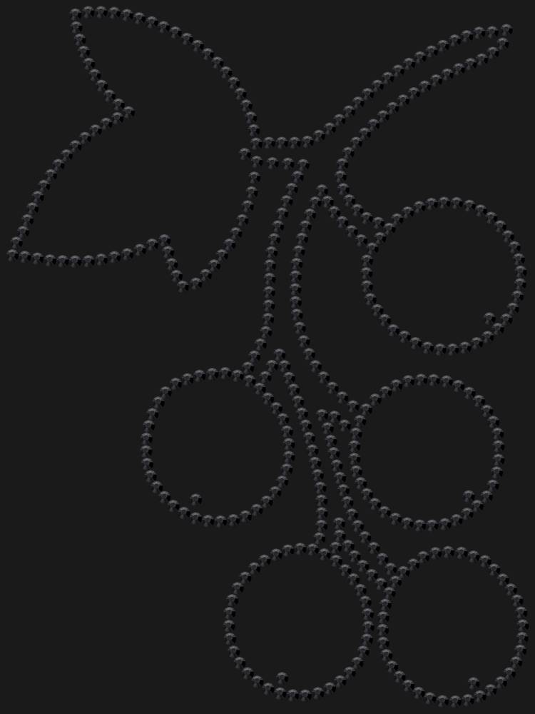 Трафарет Смородина — RHT_CURRANT1_SS16_JET_BLACK