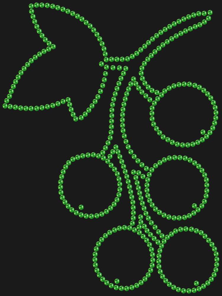 Трафарет Смородина — RHT_CURRANT1_SS16_LT_PERIDOT