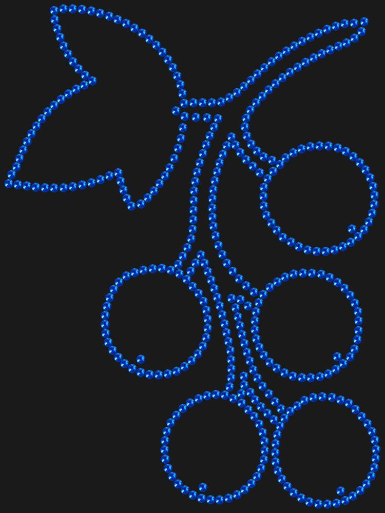 Трафарет Смородина — RHT_CURRANT1_SS16_SAPPHIRE
