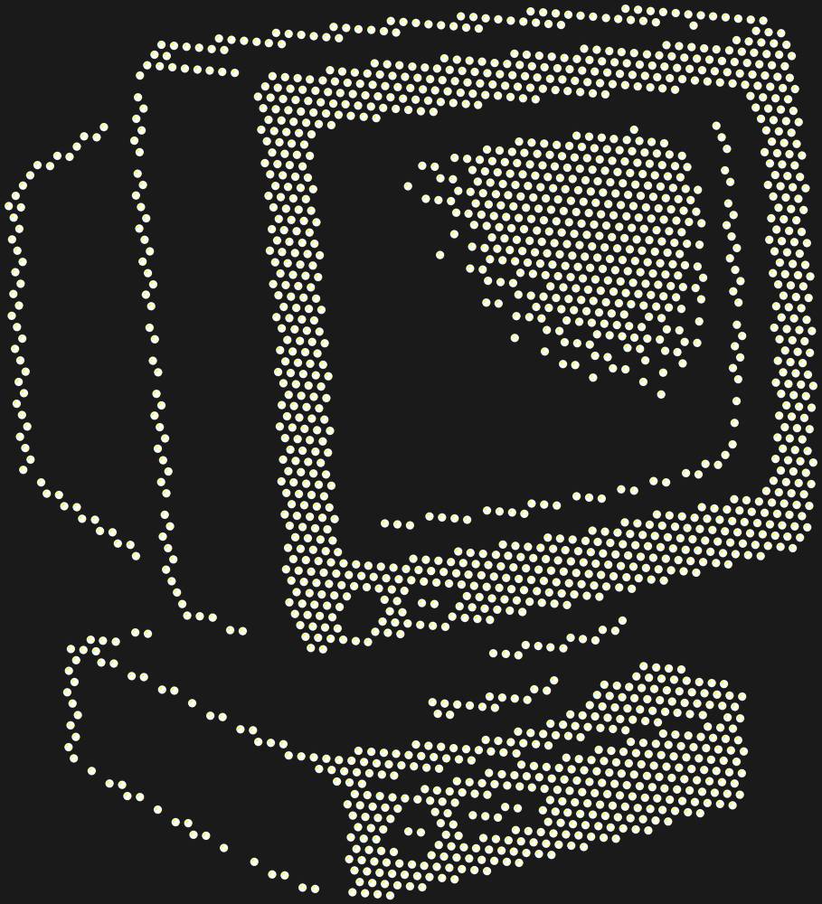 Трафарет Старый монитор — RHT_DISPLAY1_SS6_CRYSTAL_AB