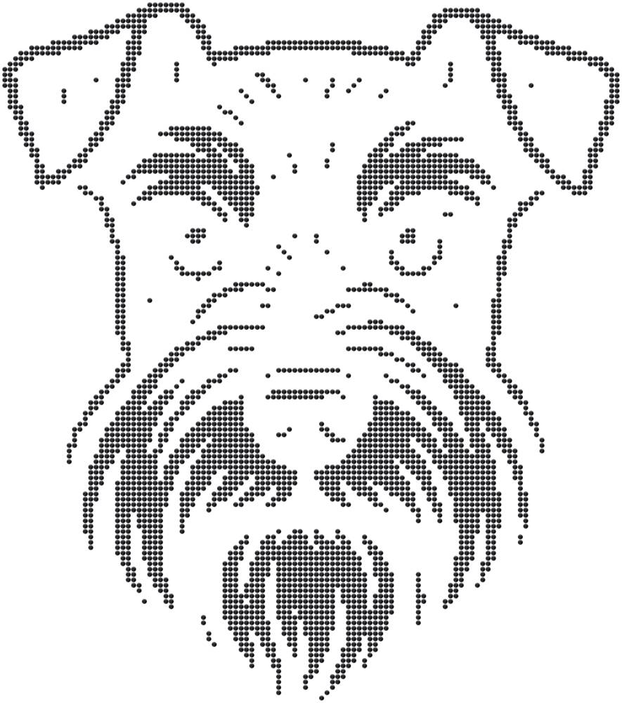 Трафарет Цвергшнауцер — RHT_DOG1_SS16_JET_BLACK