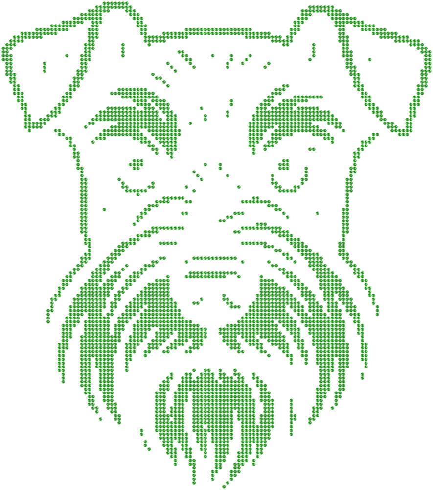 Трафарет Цвергшнауцер — RHT_DOG1_SS16_LT_PERIDOT