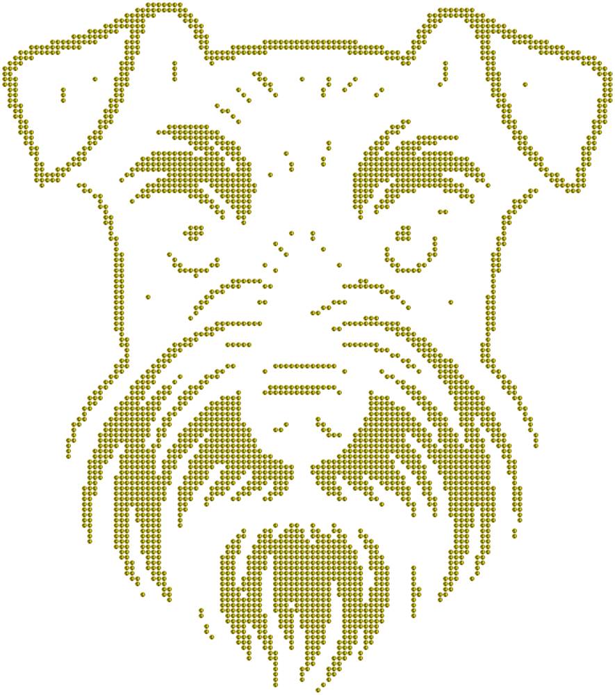 Трафарет Цвергшнауцер — RHT_DOG1_SS16_OLIVE