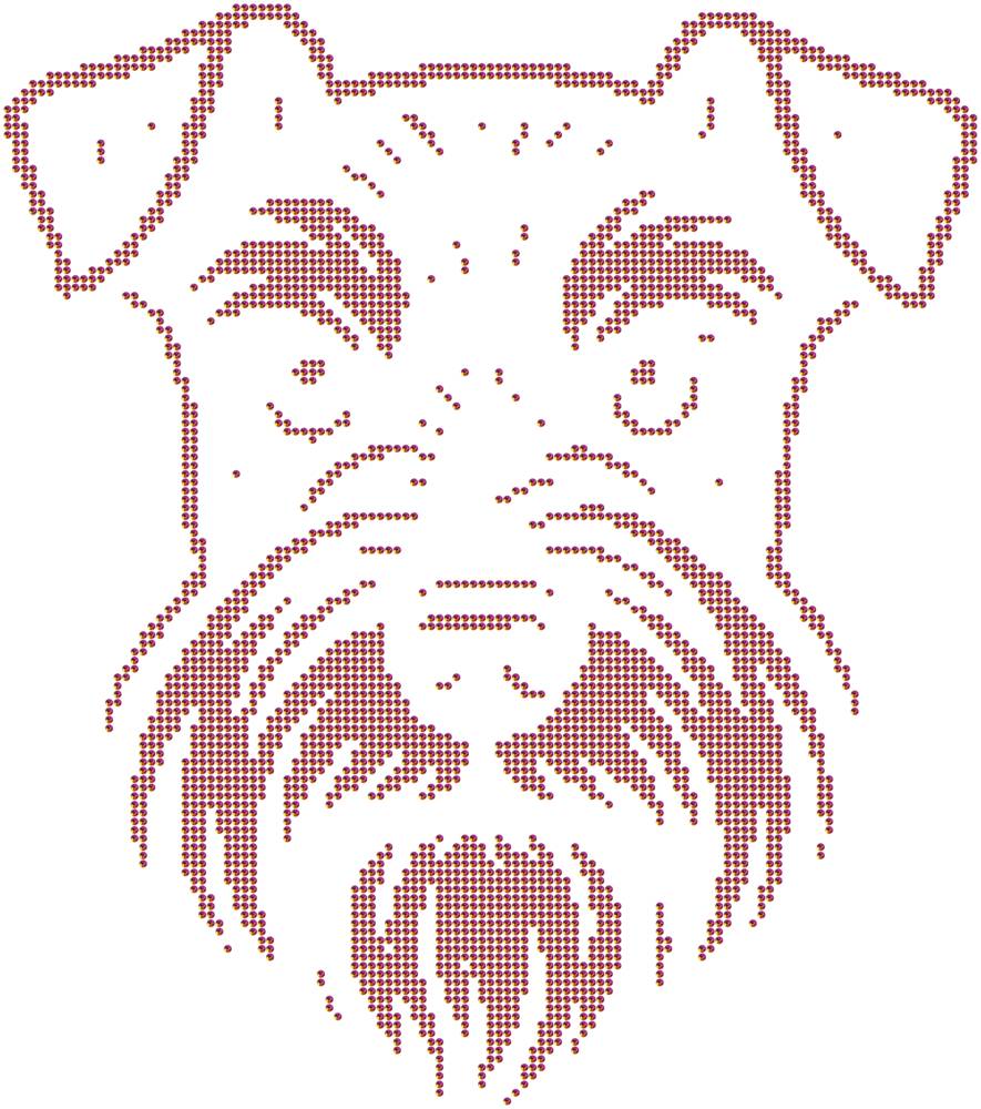 Трафарет Цвергшнауцер — RHT_DOG1_SS16_RAINBOW