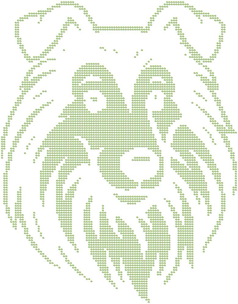 Трафарет Колли — RHT_DOG2_SS16_CRYSTAL_AB