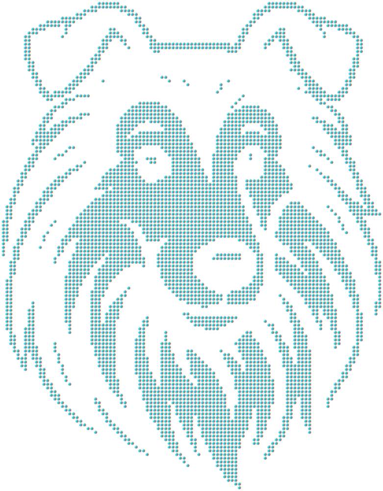 Трафарет Колли — RHT_DOG2_SS16_CRYSTAL_AB_DMC