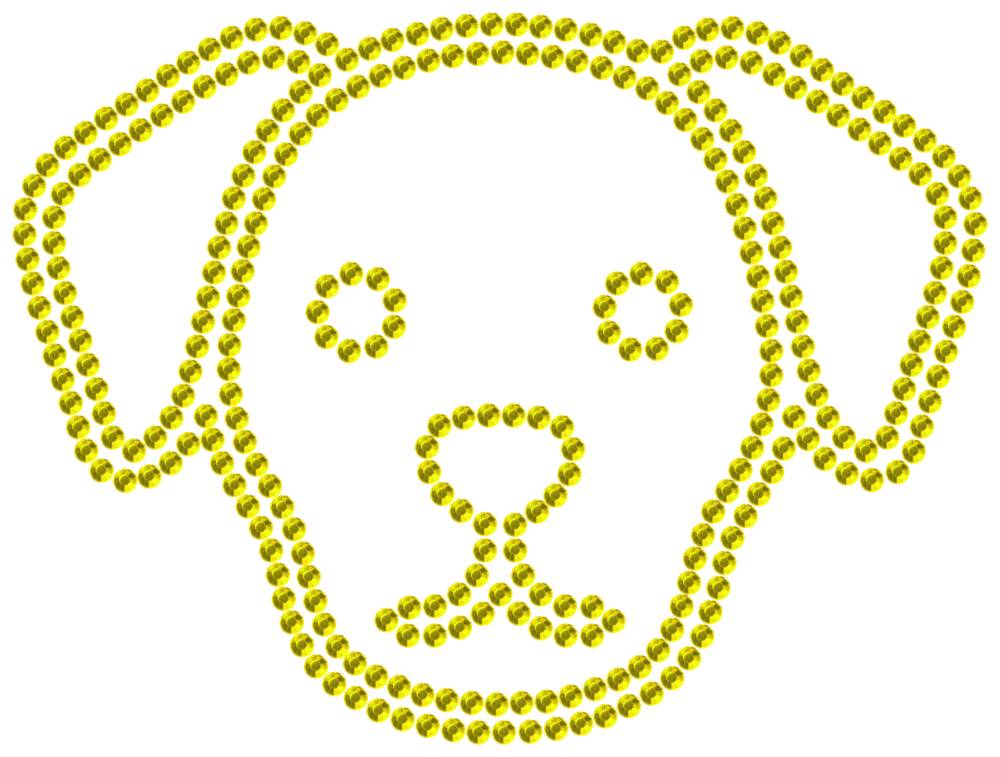 Трафарет Собака — RHT_DOG4_SS10_CITRINE