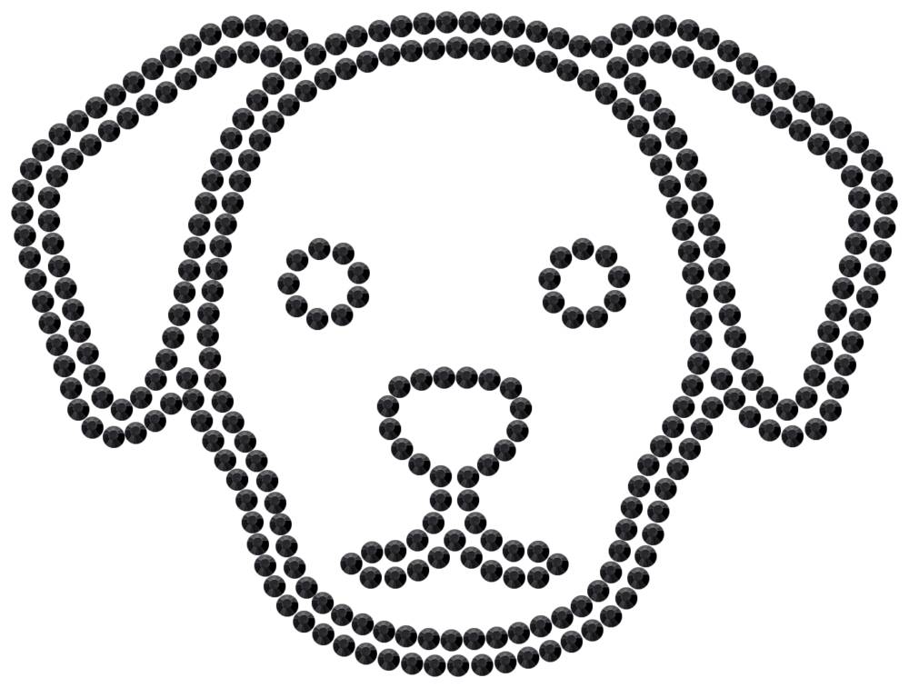 Трафарет Собака — RHT_DOG4_SS10_JET_BLACK