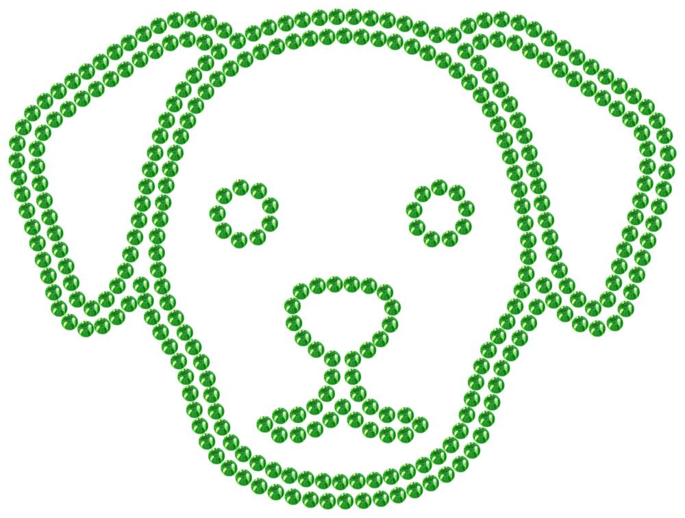 Трафарет Собака — RHT_DOG4_SS10_LT_PERIDOT