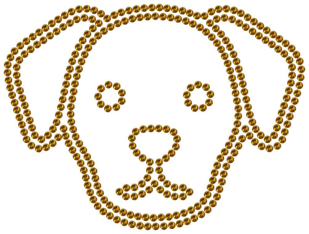 Трафарет Собака — RHT_DOG4_SS10_TOPAZ