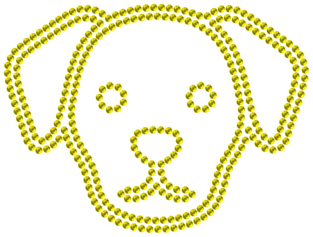 Трафарет Собака — RHT_DOG4_SS16_CITRINE