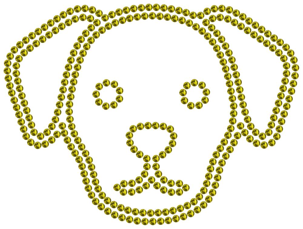 Трафарет Собака — RHT_DOG4_SS16_OLIVE