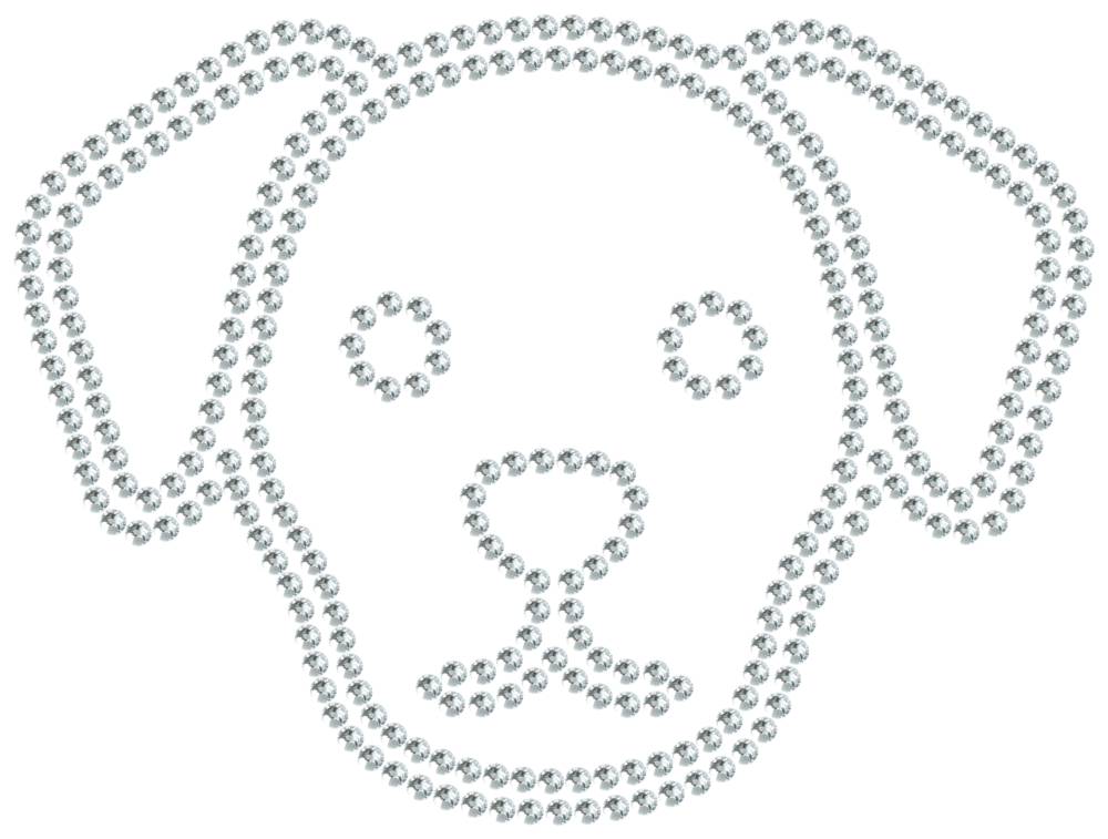 Трафарет Собака — RHT_DOG4_SS20_CRYSTAL_CLEAR