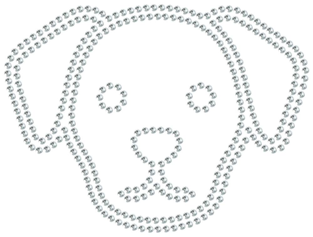 Трафарет Собака — RHT_DOG4_SS6_CRYSTAL_CLEAR