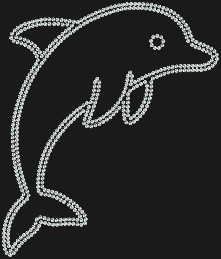 Трафарет Дельфин — RHT_DOLPHIN1_SS12_CRYSTAL_CLEAR