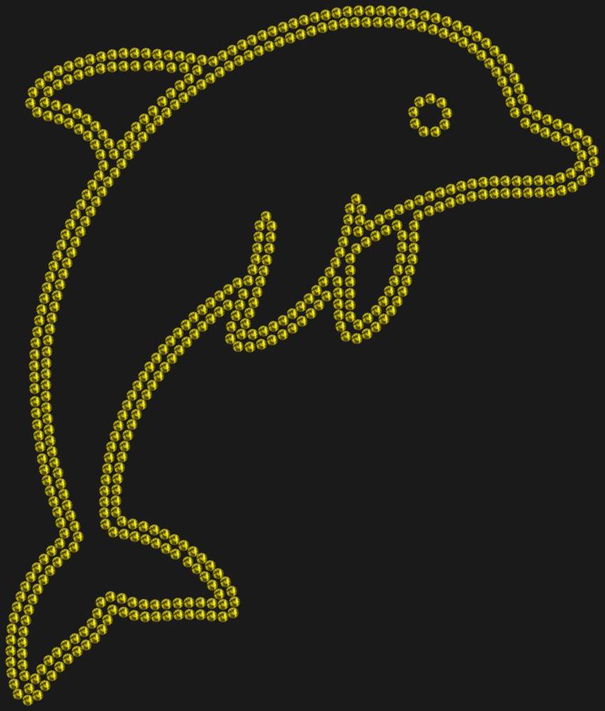 Трафарет Дельфин — RHT_DOLPHIN1_SS16_OLIVE