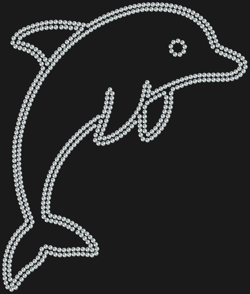 Трафарет Дельфин — RHT_DOLPHIN1_SS20_CRYSTAL_CLEAR
