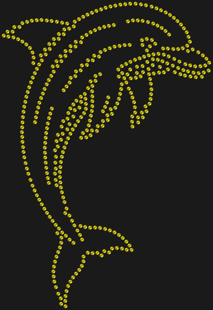 Трафарет Дельфин — RHT_DOLPHIN2_SS16_CITRINE
