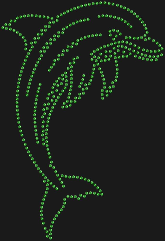 Трафарет Дельфин — RHT_DOLPHIN2_SS16_LT_PERIDOT
