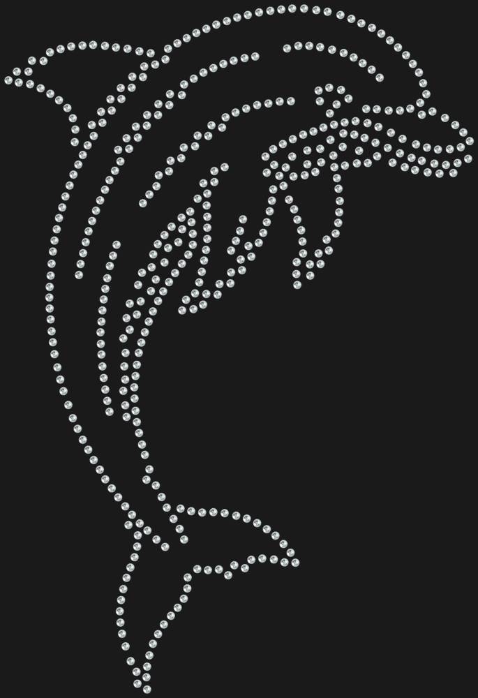 Трафарет Дельфин — RHT_DOLPHIN2_SS6_CRYSTAL_CLEAR