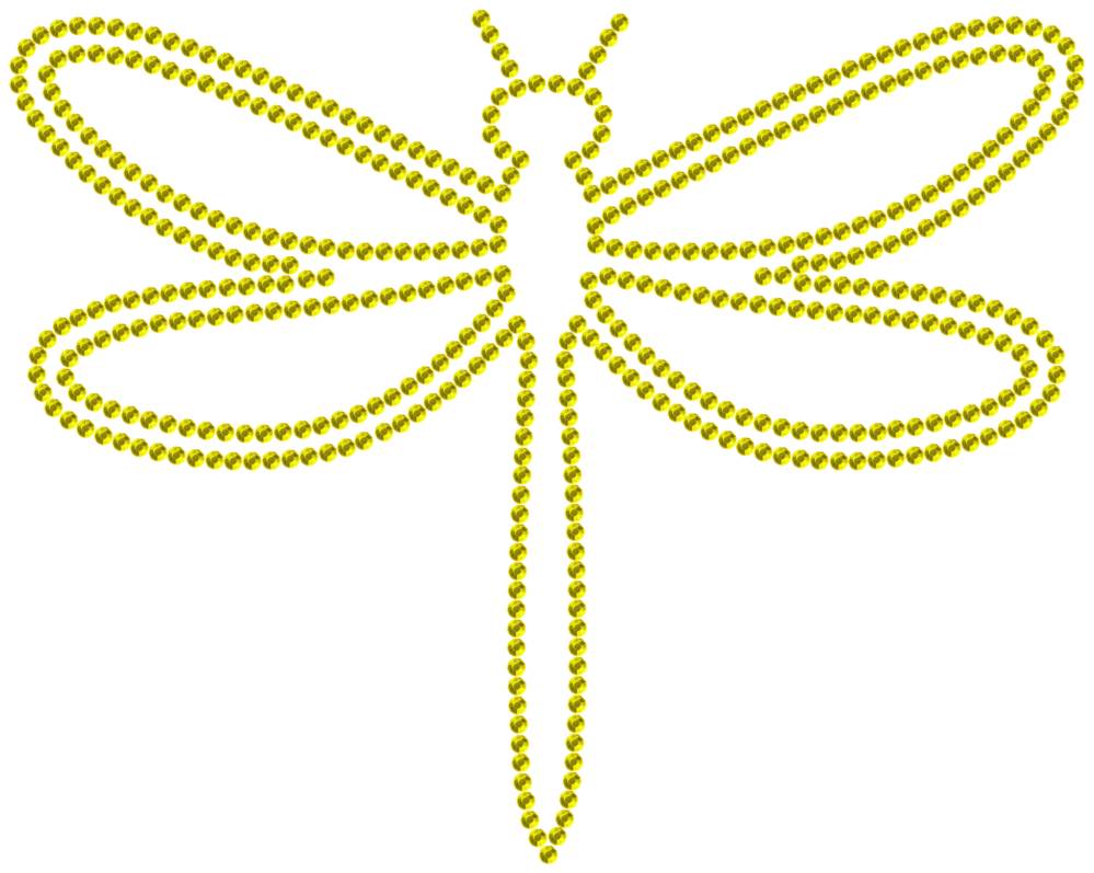 Трафарет Стрекоза — RHT_DRAGONFLY1_SS10_CITRINE