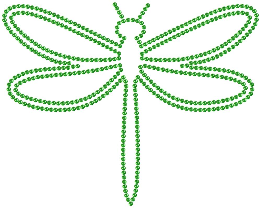 Трафарет Стрекоза — RHT_DRAGONFLY1_SS10_LT_PERIDOT