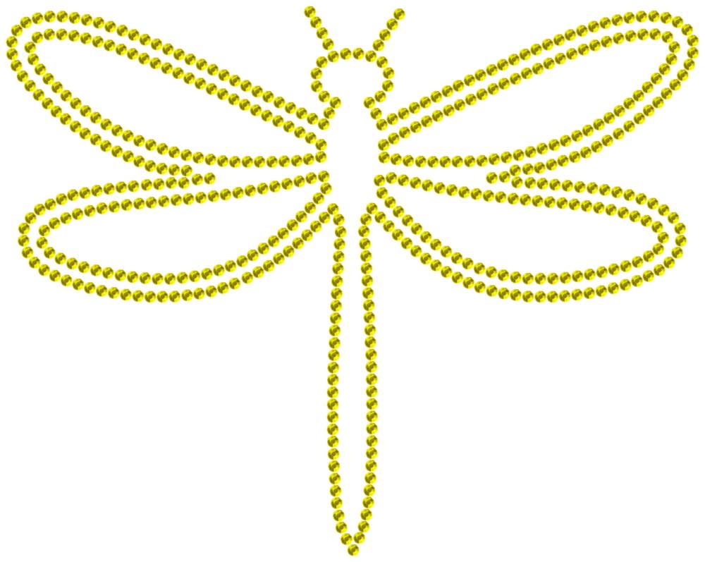 Трафарет Стрекоза — RHT_DRAGONFLY1_SS16_CITRINE