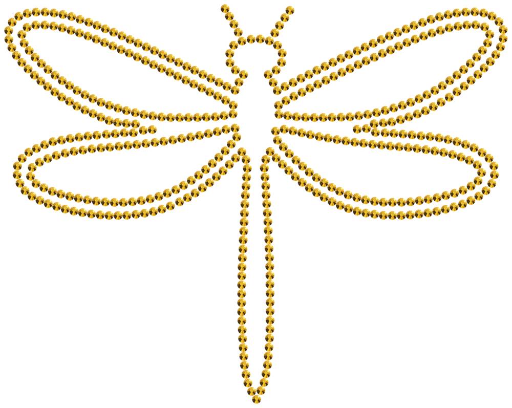 Трафарет Стрекоза — RHT_DRAGONFLY1_SS16_GOLD