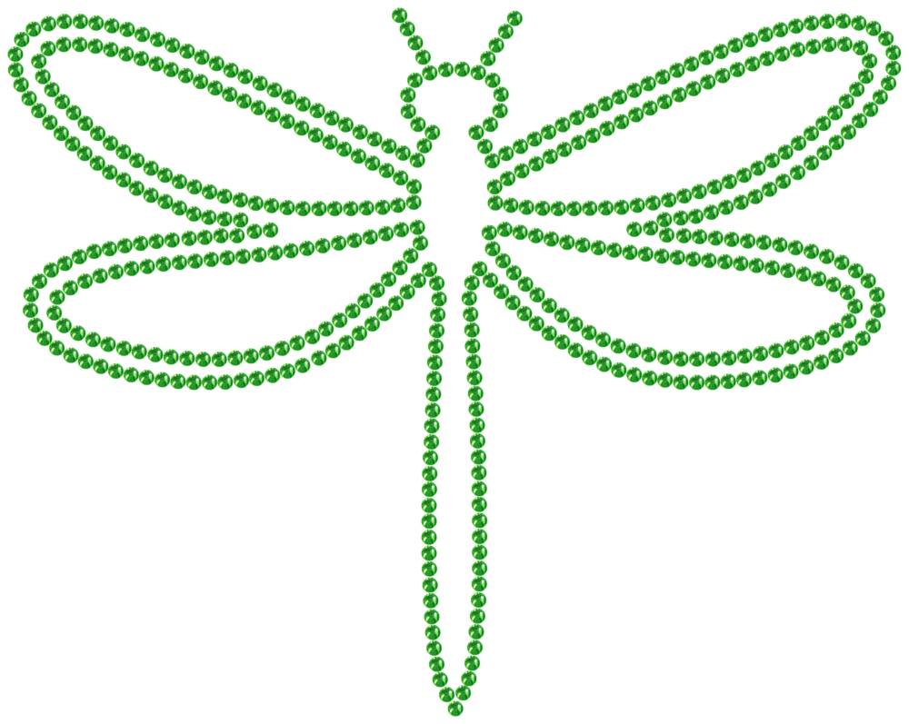 Трафарет Стрекоза — RHT_DRAGONFLY1_SS16_LT_PERIDOT