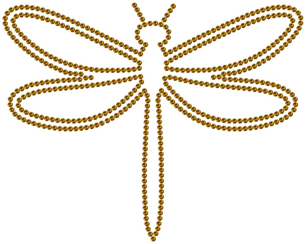 Трафарет Стрекоза — RHT_DRAGONFLY1_SS16_TOPAZ