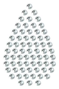 Трафарет Мини капля — RHT_DROP1_SS6_CRYSTAL_CLEAR