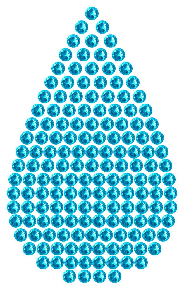 Трафарет Капля классическая — RHT_DROP2_SS16_AQUAMARINE