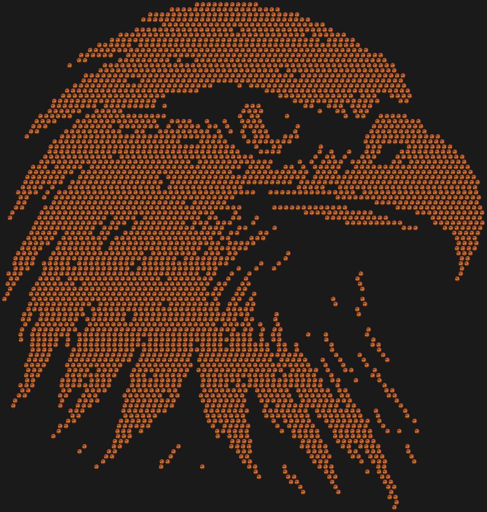 Трафарет Орел — RHT_EAGLE1_SS16_RED_VOLCANO