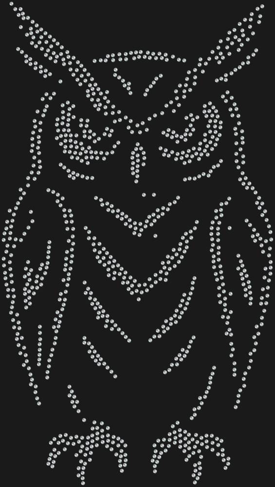 Трафарет Филин — RHT_EAGLEOWL1_SS16_CRYSTAL_CLEAR